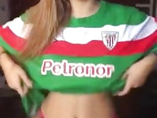 Athletic Bilbao Girls Show Boobs