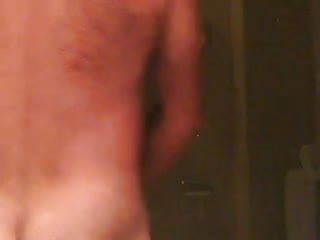 wanking in shower