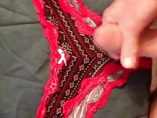 another load onto the wifes panties