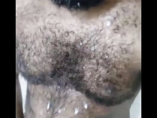 Indian hairy cum