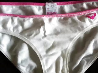 Cum on Victoria&#039;s Secret Panty 3