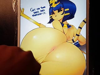 CumTribute Goddess Ankha Solo (Furry Anthro Request SOP) #20