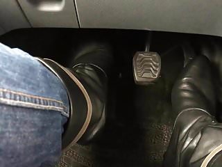 Driving with Boots