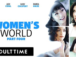 ADULT TIME - WOMEN&#039;S WORLD Casey Calvert, Victoria Voxxx, Alex Coal, and Marica Hase - PART 4