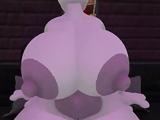 Mewtwo tits in your face (FerialExonar A25) HYPERFURRY BOOBS