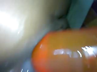 Indian girl getting fucked by dildo