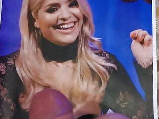 Holly Willoughby cum tribute 164