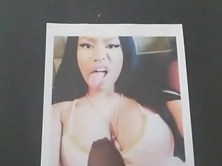 Nicki Minaj Cum Tribute 