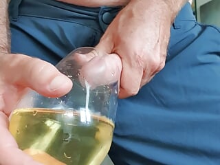 Master Ramon treats you to a champagne milk drink, get on your knees in thanks and get the last drop out of the glass!