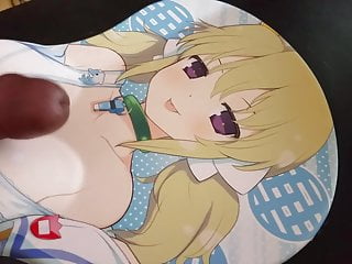 Kafuru Oppai Mousepad Cum Tribute