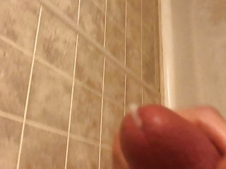 Shooting Cum in the Shower