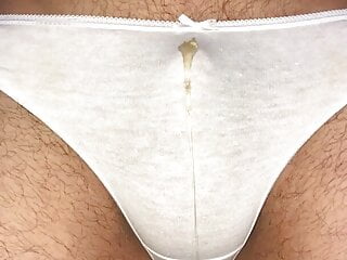 An old pair of thin cotton panties I found yesterday