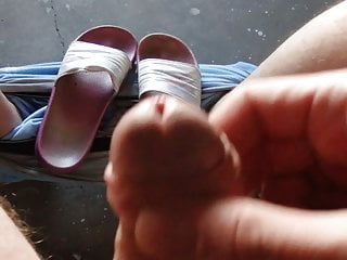 Slippers of a young neighbor.1