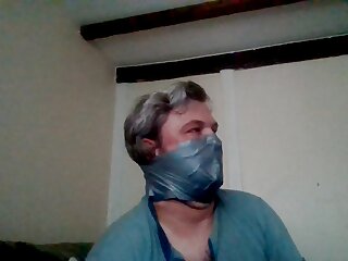 WRAP GUY BREATHPLAY AND GAGGED 