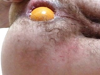 What&#039;s up my hole today? Orange ball pops out