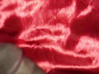 Cum on my red satin sheets