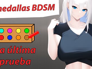 Spanish JOI - Aventura Rol hentai BDSM. La ultima prueba. CEI, Anal, denial...