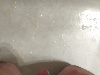 Tiny cock pissing