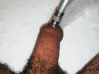 I  playing with my dick in my bathroom