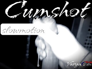 Cumshot slowmotion 