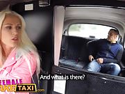 Female Fake Taxi Tourist creampies and gets a wet pussy