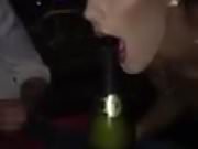 Bulgarian girl suck bottle