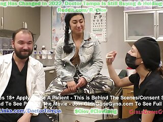  video: Jasmine Rose's Humiliating Gyno Exam Required For New Tampa University Students By Doctor Tampa & Nurse Stacy Shepard!!!