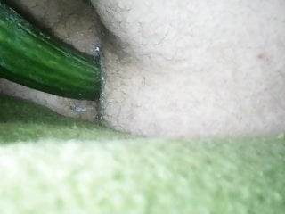 Greek Tight Virgin Ass Filled With Cucumbers