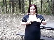 Sexy BBW Fucked in the Woods - FULL