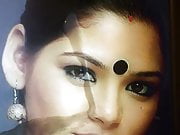 Bengali sexy actress Sudiptaa face cumshot