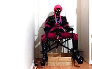 Sissy Maid Chair Tied