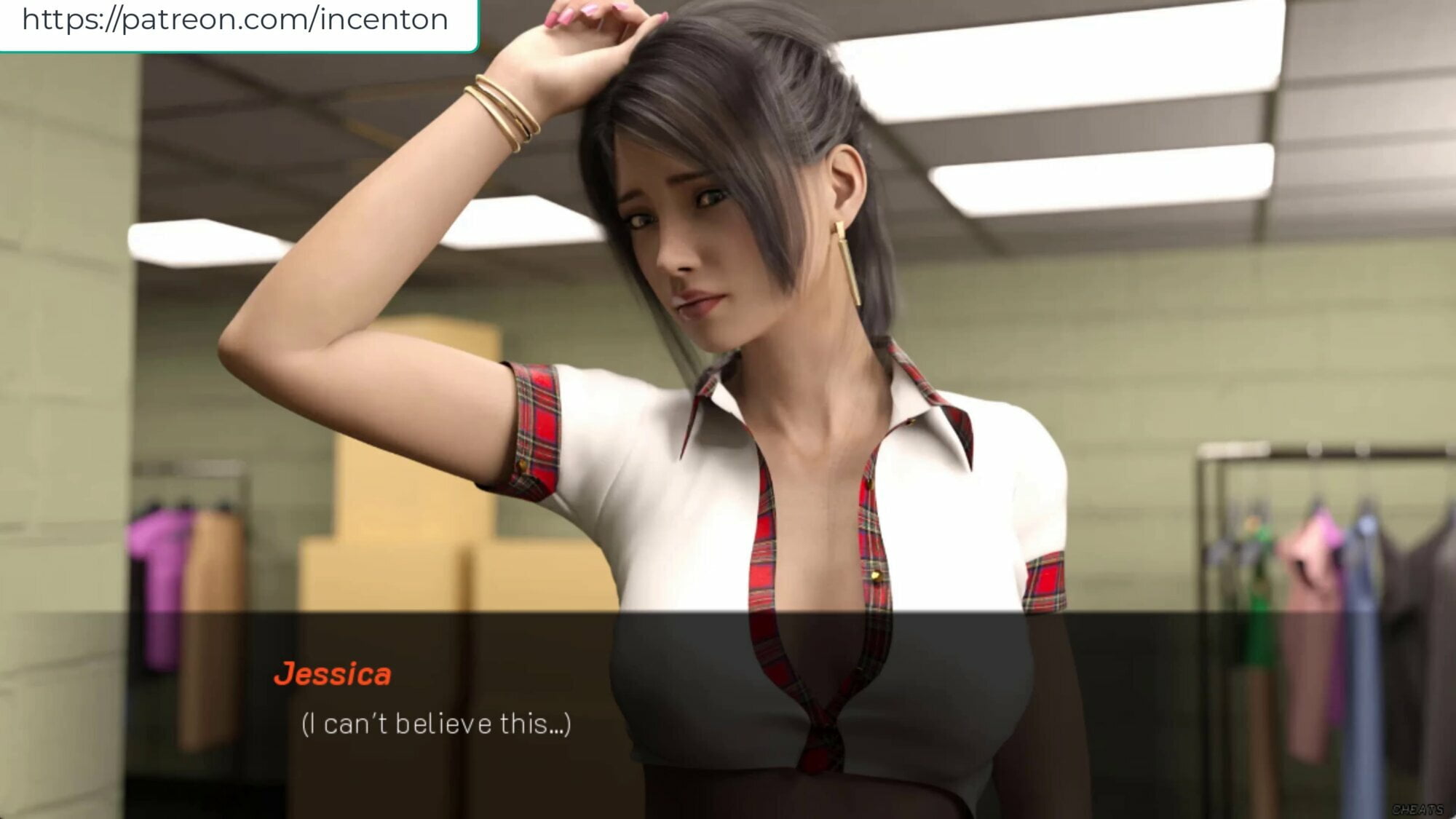 Echoes of Lust - Jessica being a bad girl