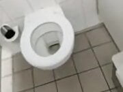 Made a accidentally a mees in public toilette, would you clean it for me?