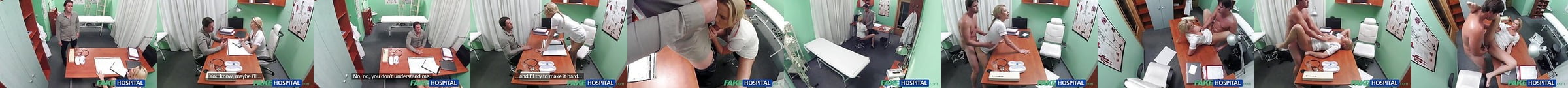 Fakehospital Kinky Nurse Helps Patient Ejaculate By