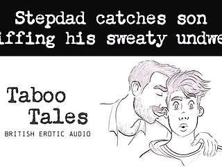 Erotic Audio Fantasy: Uk Stepdad Catches His Son