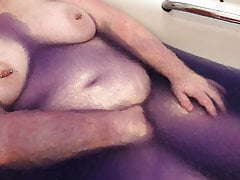 Bathtub Full Of Jelly Masturbation Session