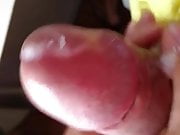 A cum video with my cum oozing out slowly