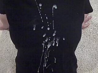 Black Cumshots, Ebony, Shirt, Black