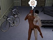 Sims 3 - Boyfriend watches as gf gets abused by stranger