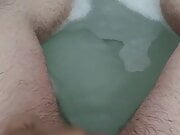 Masturbation cumshot