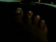 Pretty Ebony Toes 1