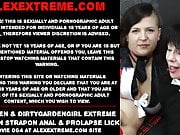 AnalYen & Dirtygardengirl, extreme lesbian strapon & prolapse