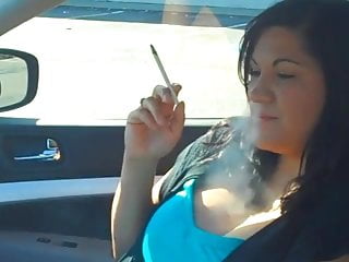 Smoking Car, 1 Woman, Softcore, In Car