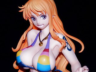 Nami figure bukkake by FL 75