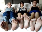 TSM - Stitch, Dylan Rose, and Luna pose their dirty feet