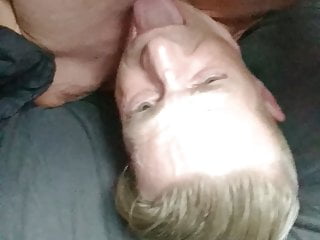 Cumming on my face...