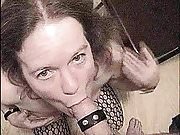 MOM GETS HELP LICKING OFF THE COCK