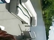 American Slut Banging On a Boat