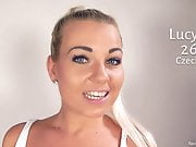 Blonde slut tried big cock in casting