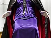 with purple dress and satin cloak(layers) Part.1